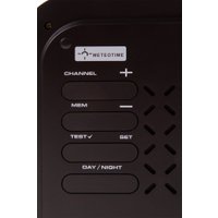 Настенные часы Bresser MyTime Meteotime LCD (черный)