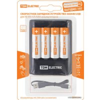 Аккумуляторы + зарядное TDM Electric 36044Н SQ1702-0101