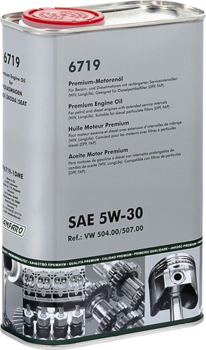 Моторное масло Fanfaro Volkswagen LongLife III 5W-30 1л