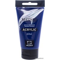 Акриловая краска Малевичъ Matisso 617300 (60 мл, голубой фц)
