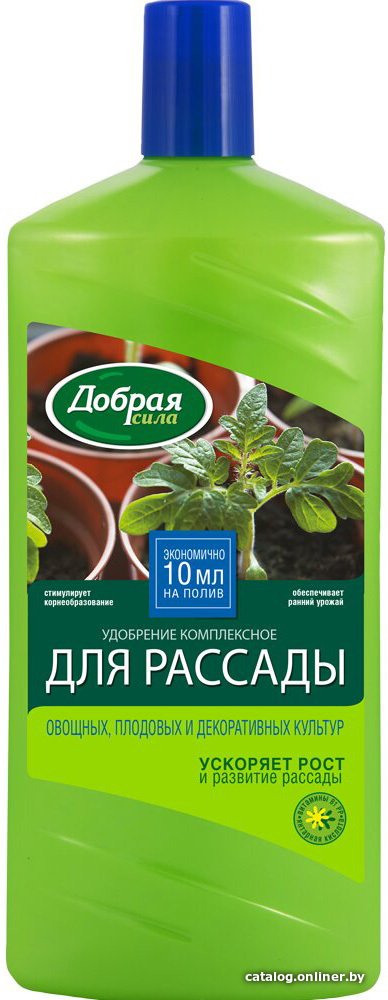 Удобрение Добрая сила Для рассады (250 мл)