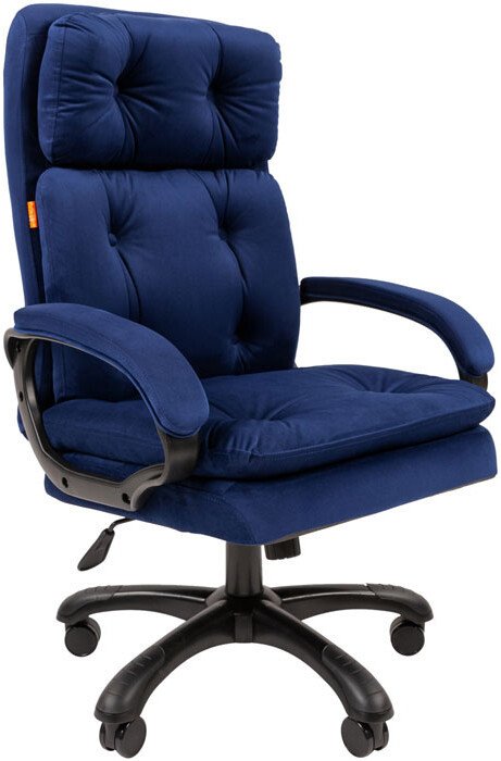 Офисное кресло CHAIRMAN 442 (ткань, Т-82 синий)