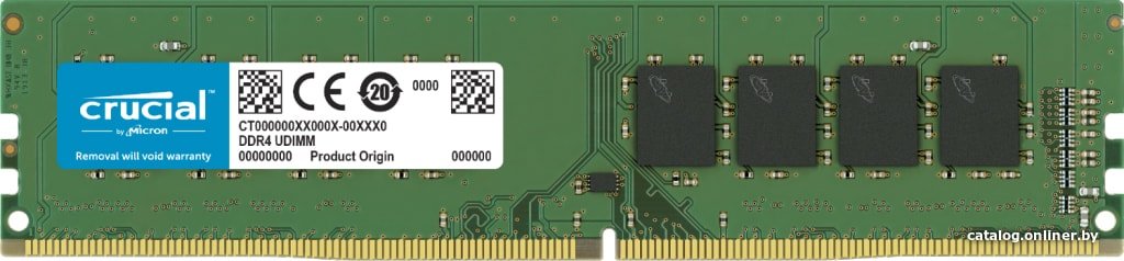 Оперативная память Crucial 8GB DDR4 PC4-19200 [CT8G4DFS824A]