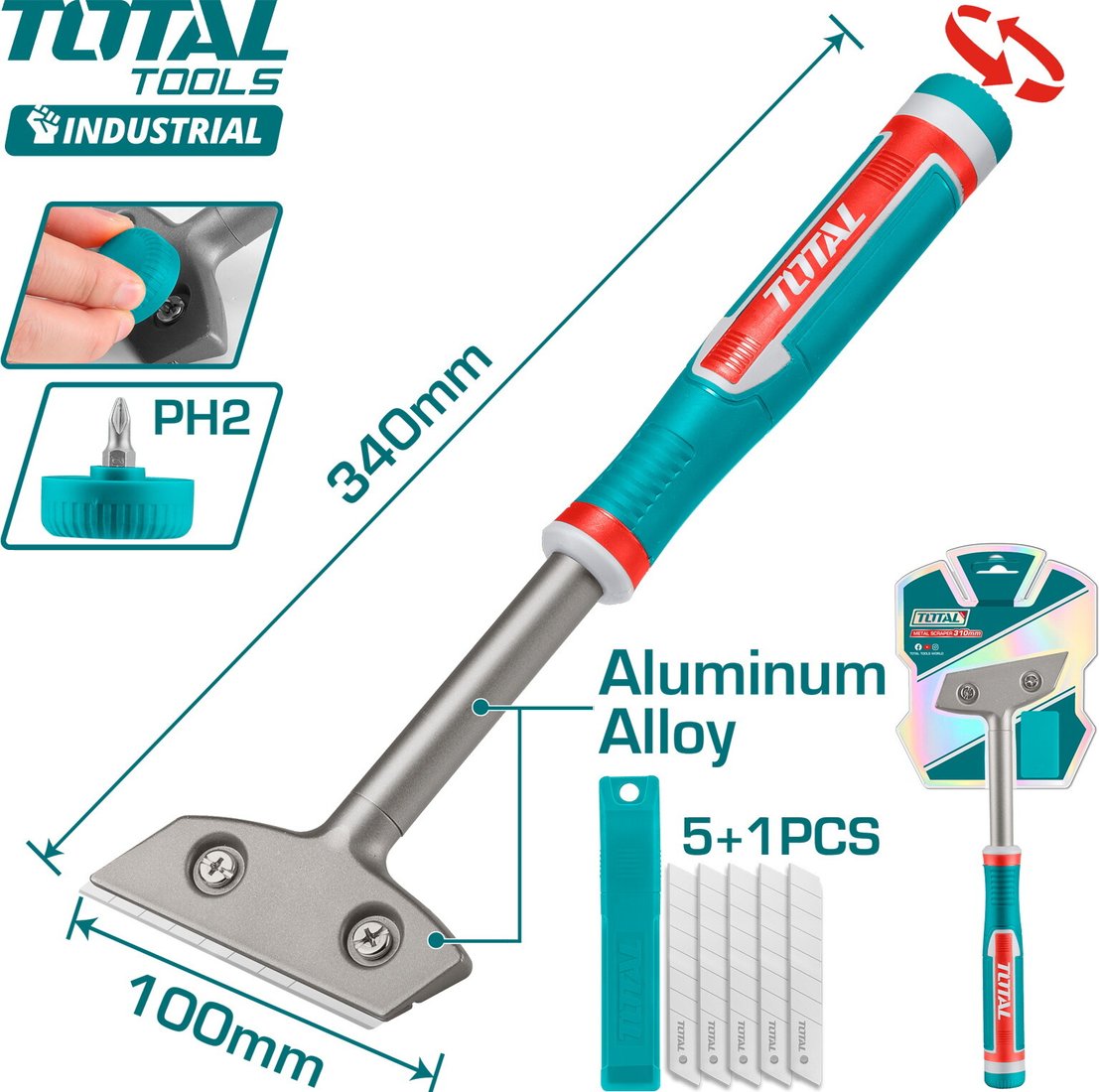 

Скребок Total TGS3088