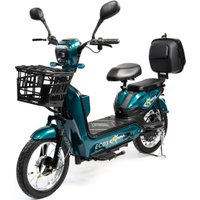 Электроскутер NOVA EC03 (зеленый, без цепи)