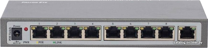 Неуправляемый коммутатор Falcon Eye FE-108E-POE