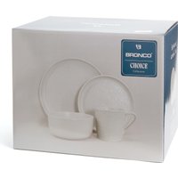 Набор тарелок Bronco Choice White 191-363