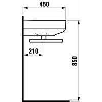 Умывальник Laufen FORM 810673 60x45