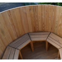 Купель ДимДом Купель круглая из сосны (1.5x1.5м)