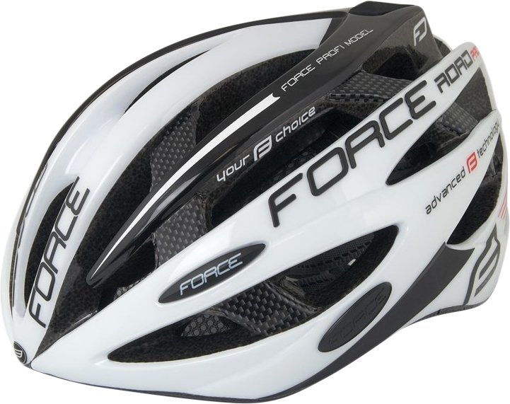 

Cпортивный шлем Force Road Pro S/M (белый/черный)