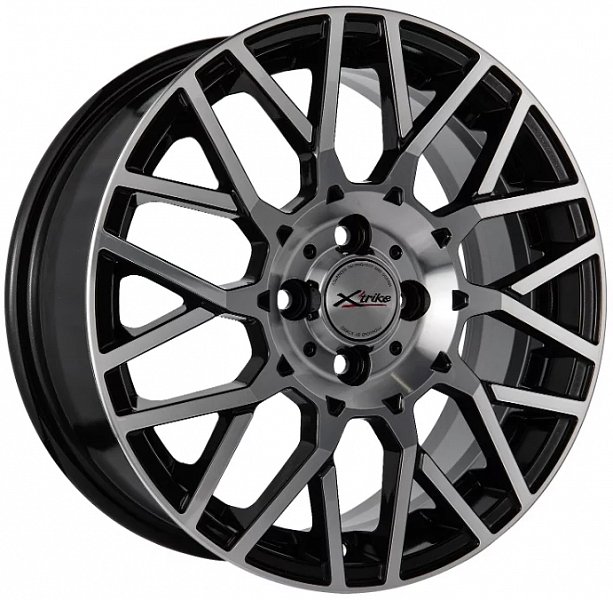 

Литые диски X'trike X-132 15x6" 4x98мм DIA 58.6мм ET 35мм BK/FP