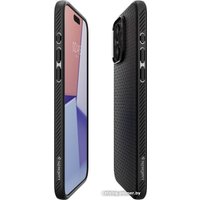 Чехол для телефона Spigen Liquid Air для iPhone 15 Pro ACS06704 (черный)