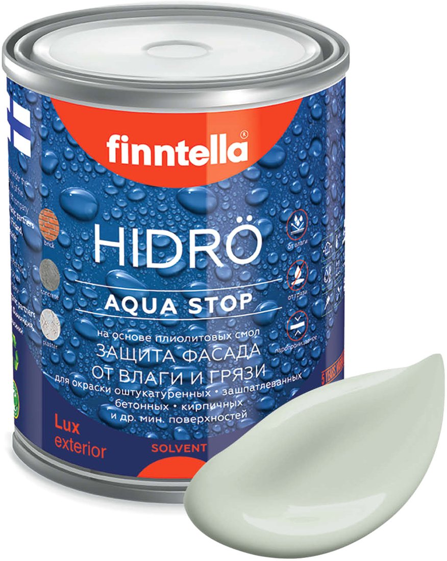 

Краска Finntella Hidro Akaatti F-14-1-1-FL057 0.9 л (зеленый)