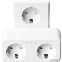 Умная розетка Satechi Dual Smart Outlet EU
