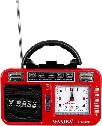 Радиоприемник Waxiba XB-913BT (красный)