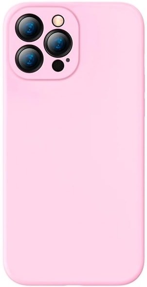 

Чехол для телефона Baseus Liquid Silica Gel Protective для iPhone 13 Pro (розовый)