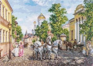 

Набор для вышивания Алиса Тройка. Храм Христа 3-31