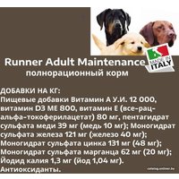 Сухой корм для собак Runner Adult Maintenance для взрослых пород 18 кг