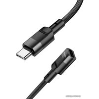 Кабель Hoco U107 USB Type-C - USB Type-C (1.2 м, черный)