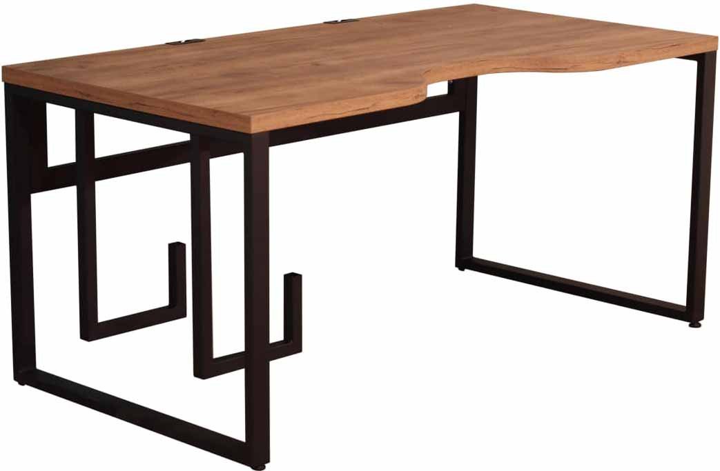 

Геймерский стол Millwood Каир 2 с вырезом 160x80x74 (дуб табачный Craft/металл черный)