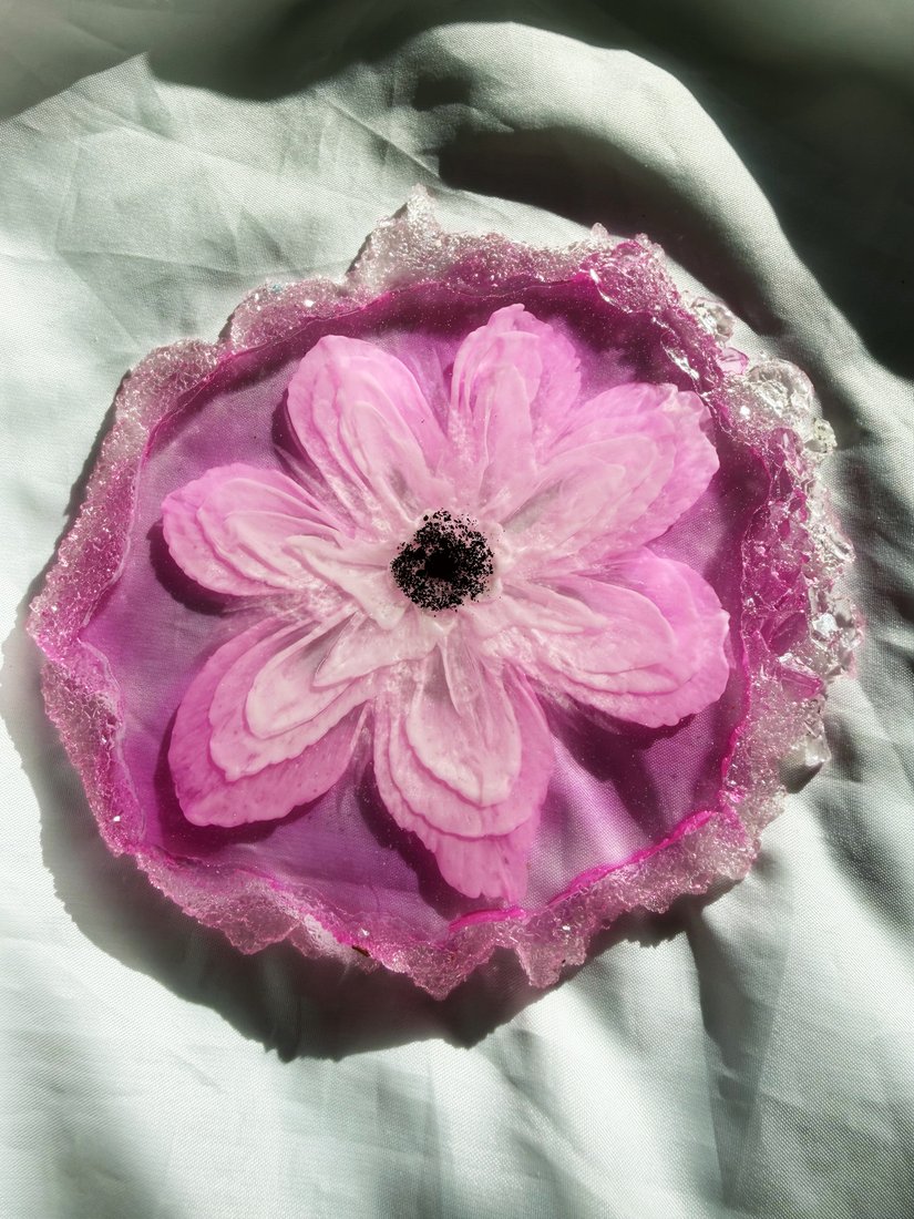 

Подставка декоративная Wood_N_Sea Георгин Пи-8/26