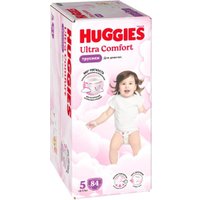 Трусики-подгузники Huggies Ultra Comfort Girl Box 5 (84 шт)
