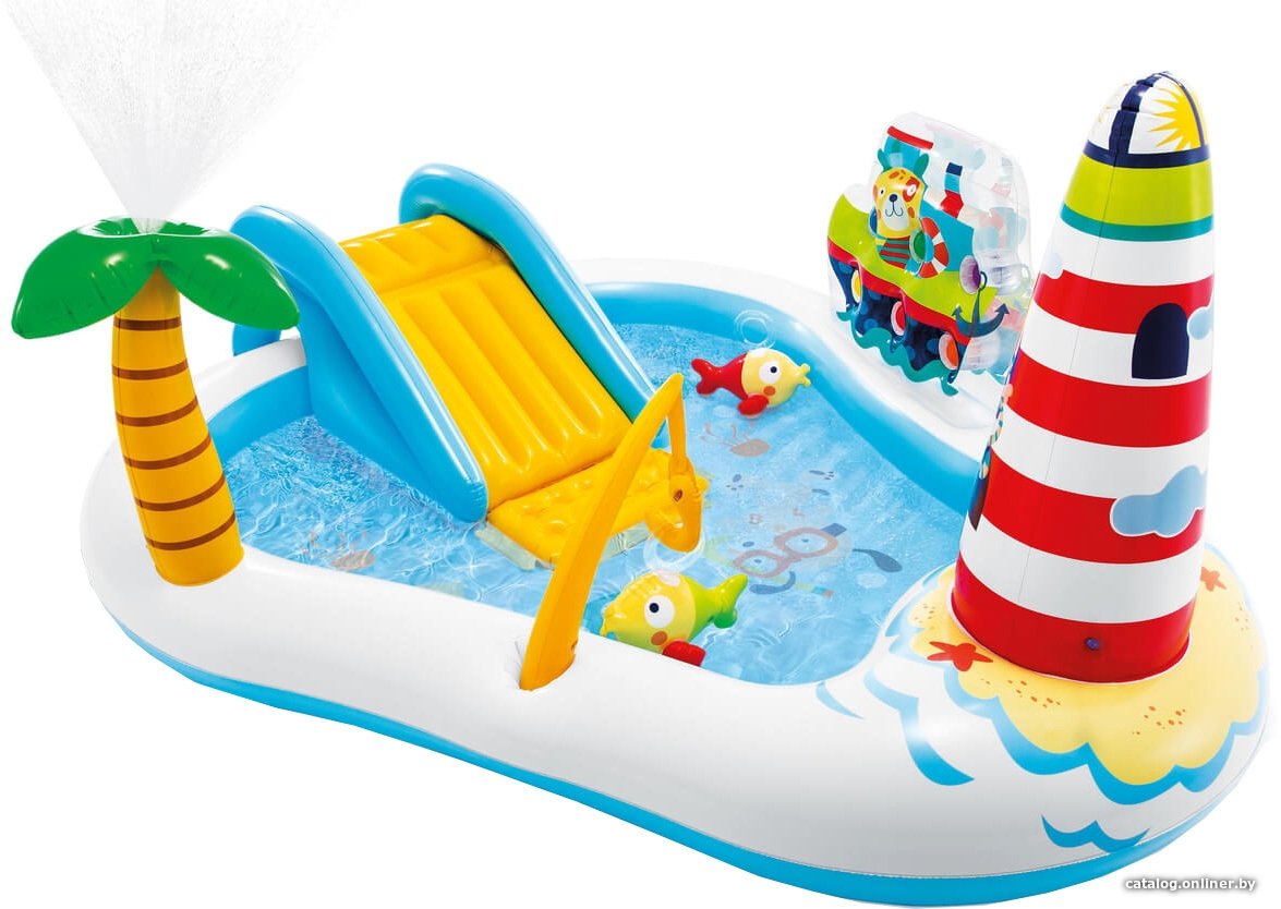 Игровой центр  Intex Веселая рыбалка 57162 (218х188х99)