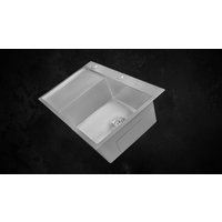 Кухонная мойка Astir Decor Satin C78x51R (с сифоном, дозатором и коландером)