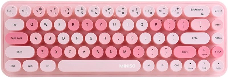 

Клавиатура Miniso Fashion 7797 (розовый)