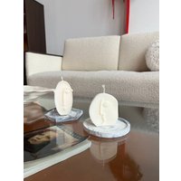 Свеча chaos лицо 8х8 см + 9.5х5 см (2 шт)