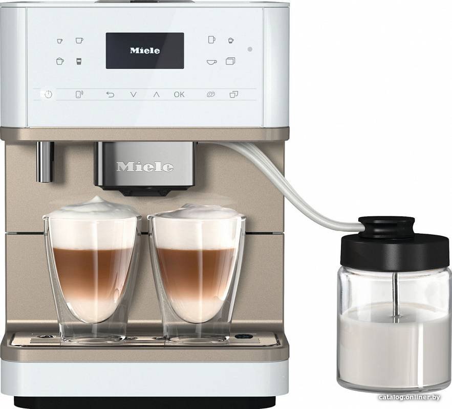 Кофемашина Miele CM 6360 (белый металлик)