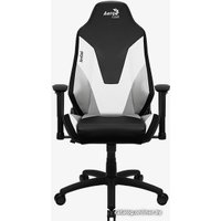 Игровое (геймерское) кресло AeroCool Admiral (черный/белый)