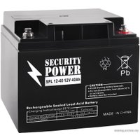 Аккумулятор для ИБП Security Power SPL 12-40 (12В/40 А·ч)