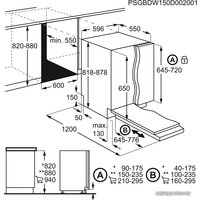 Встраиваемая посудомоечная машина Electrolux EEQ47210L
