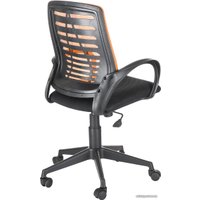 Офисное кресло OLSS Ирис (черный/оранжевый)