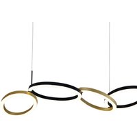 Подвесная люстра Indigo Light Anello 14034/C/6P V000215L (черный)