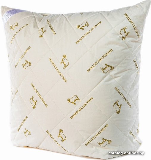 Спальная подушка Файбертек FiberLUX с наполнителем Овечья шерсть 68*68С.Ш (68x68 см)