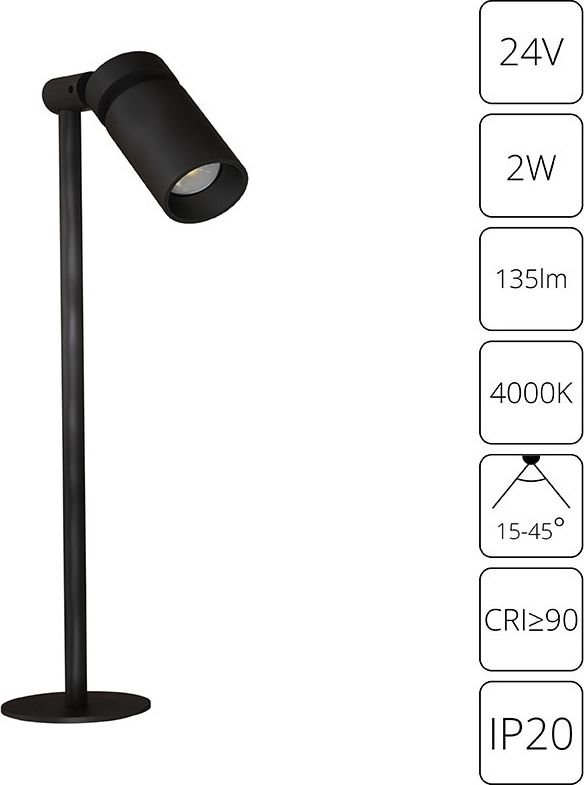 

Подсветка для мебели Arte Lamp Presto A6194LT-1BK