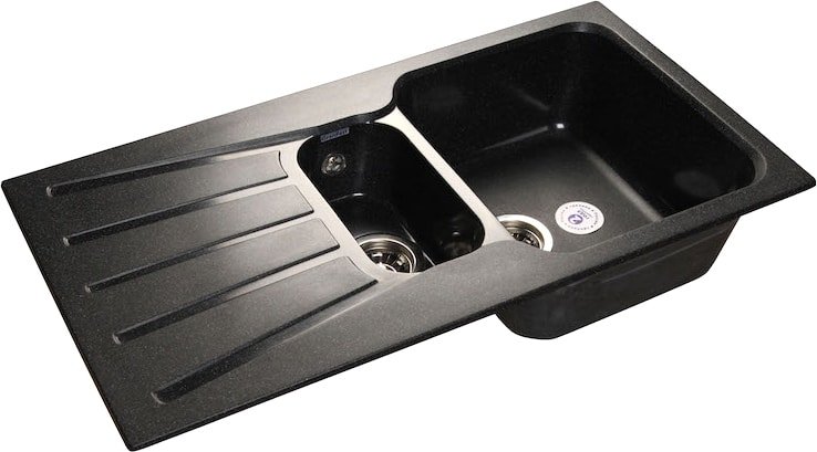 

Кухонная мойка GranFest GF-S940KL (черный)