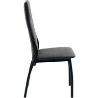 Стул ВВР Прага (серый/черный, рогожка)