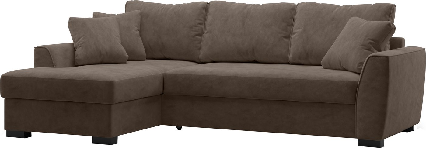 

Угловой диван Mio Tesoro Като 33 Левый (Germes Chocolate)