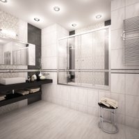 Стеклянная шторка для ванны Метакам Купе 169x140 ШСS_011472 (прозрачное стекло)