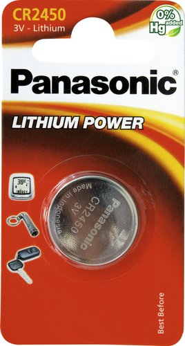 Батарейка Panasonic CR2450 CR-2450EL/1B