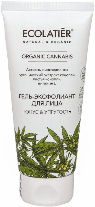 

Ecolatier Скраб для лица Green Cannabis Гель-Эксфолиант (100 мл)