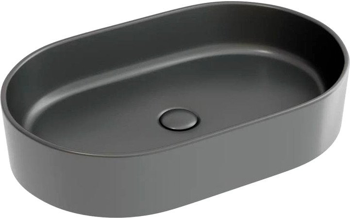 Умывальник Ceramica Nova Element CN6048MDH (темный антрацит матовый)