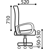 Офисное кресло Brabix Grand EX-500 (черный)