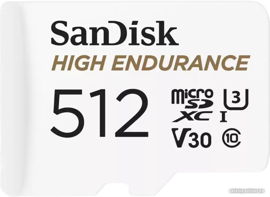 Карта памяти SanDisk High Endurance microSDXC SDSQQNR-512G-GN6IA 512GB