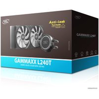 Жидкостное охлаждение для процессора DeepCool GAMMAXX L240T Blue DP-H12RF-GL240TB