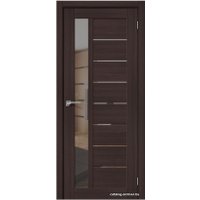 Межкомнатная дверь el'Porta Порта-27 90x200 (Wenge Veralinga Mirox Grey)