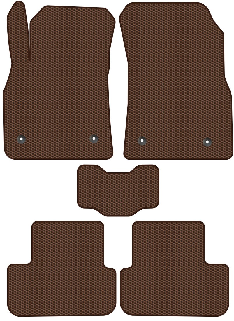 

Комплект ковриков для авто Alicosta Daewoo Lacetti II (седан / J300) 2008 - 2011 (коричневый, сота)